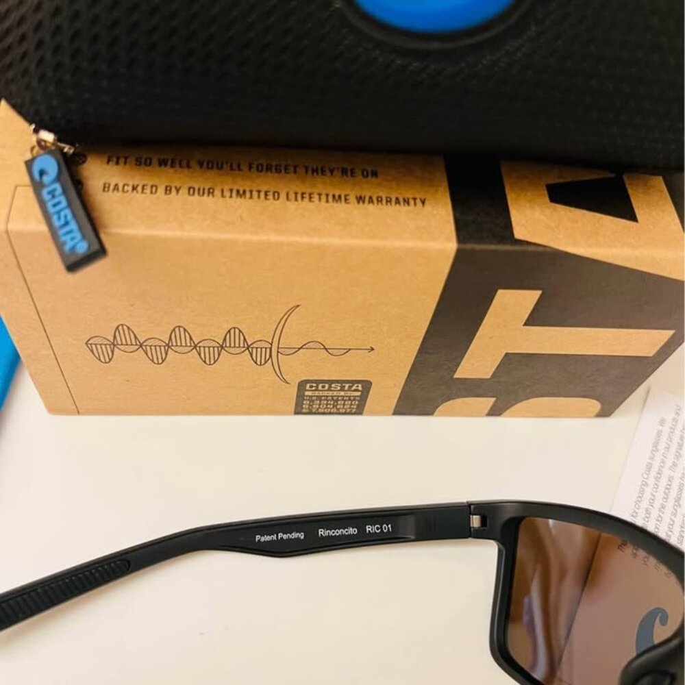 Costa Polarized Sunglass Ice Blue Rinconcito Surf Fishing Series 580P NEW - Picture 10 of 10
